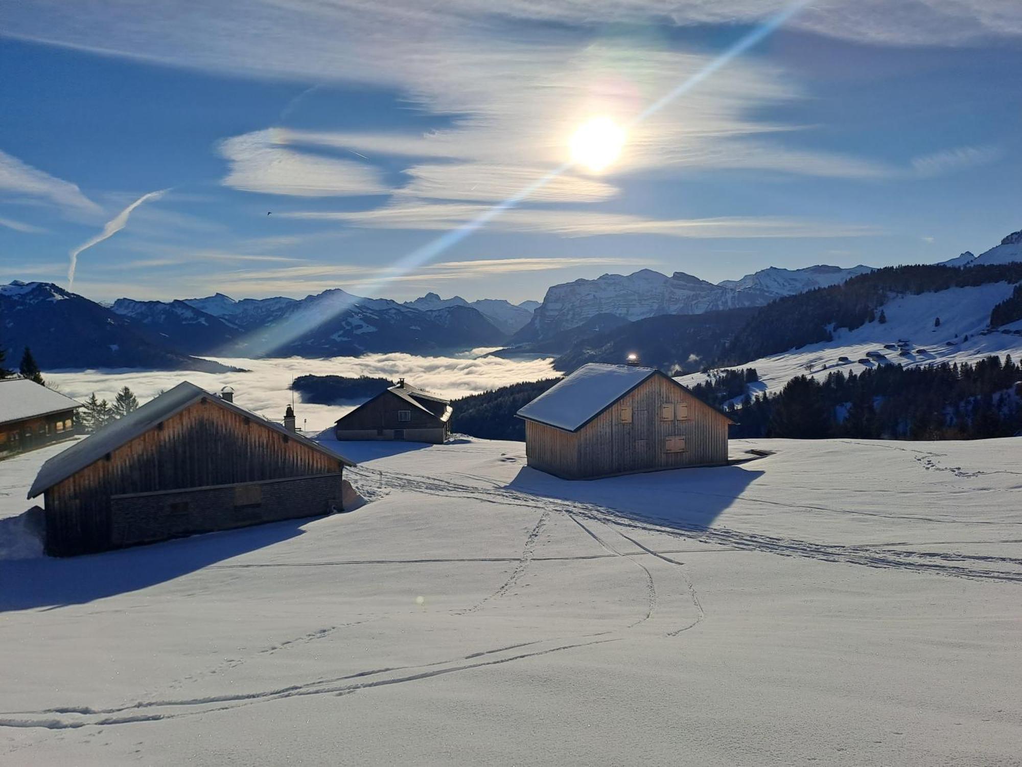 Neu Auszeit985 - Auszeit Mit Ausblick Apartment Schwarzenberg im Bregenzerwald Bagian luar foto
